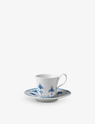 Blue Elements porcelain cup and saucer 9cm