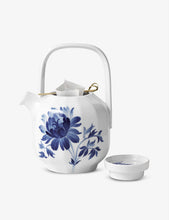 blomst Tree Peony porcelain teapot 21cm