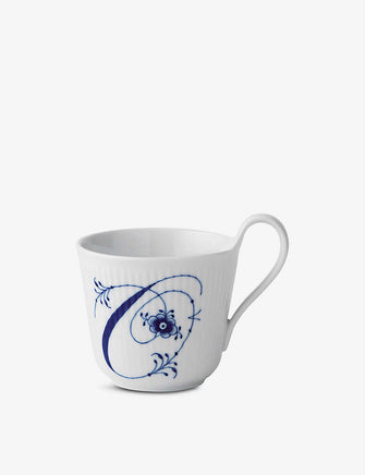 Alphabet O hand-painted porcelain mug 330ml