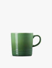 Logo-embossed stoneware mug 350ml