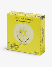 SUNNYLiFE x Smiley graphic-print inflatable beach ball 35cm