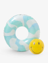 SUNNYLiFE x Smiley graphic-print inflatable pool ring 60cm