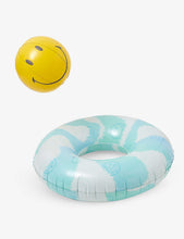 SUNNYLiFE x Smiley graphic-print inflatable pool ring 60cm