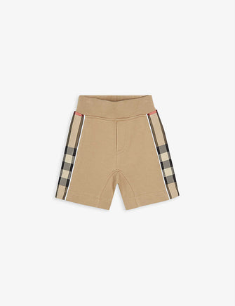 Graham check-print cotton shorts 6 months - 2 years