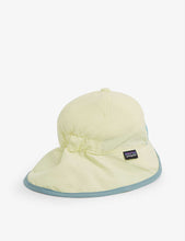 Logo neck-flap recycled-nylon bucket hat