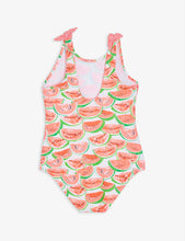Watermelon-print swimsuit 3-14 years