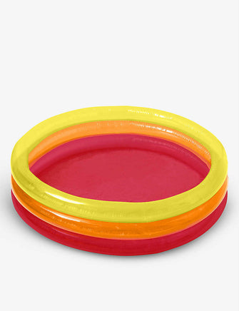 Sunset gradient-print inflatable paddling pool 150cm