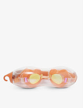 Heart-shaped silicone swim goggles