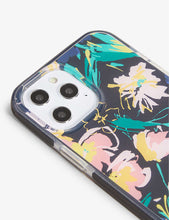 Sketchy Mag floral graphic-print iPhone 12 Pro Max anti-shock phone case