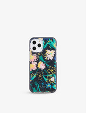 Sketchy Mag floral graphic-print iPhone 12 Pro Max anti-shock phone case