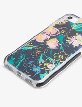 Sketchy Mag floral graphic-print iPhone 6,7,8 and SE anti-shock phone case