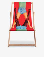 Seletti wears Toiletpaper Scissor foldable deckchair 87cm x 58cm