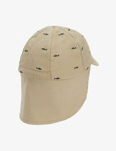 Ikka shark-embroidered woven cap 3 months - 3 years
