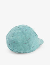 Pauk shark-embroidered woven cap 1-3 years