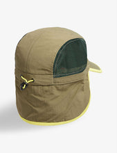 Motu panelled nylon-blend cap