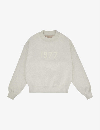 Kids ESSENTIALS 1977 graphic-print cotton-blend sweatshirt 4-16 years