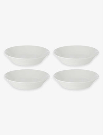 1815 Pure set of four porcelain pasta bowls 23cm