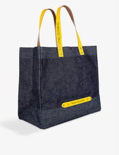 Leave No Trace denim tote bag