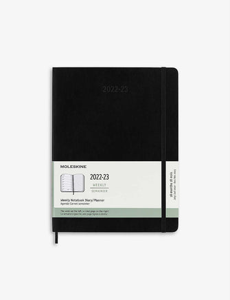 Classic 18-month large softcover weekly planner 2022-23 19cm x 26cm