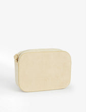 Hello Summer faux-suede cross-body bag