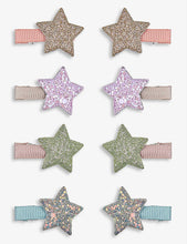 Stardust mini clips set of eight