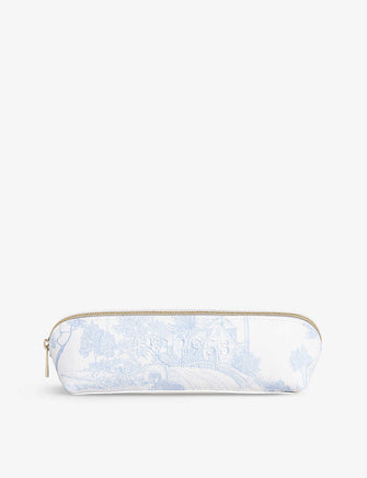 Kabira graphic-print faux-leather brush case