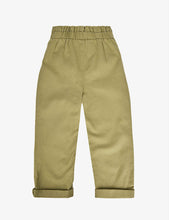 Elasticated-waist stretch-cotton trousers 4-14 years