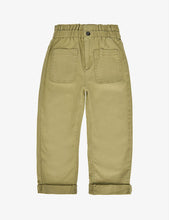 Elasticated-waist stretch-cotton trousers 4-14 years