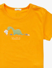 Friendship dinosaur stretch-woven T-shirt