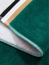 Logo-print cotton beach towel 90cm x 170cm