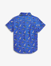 Ralph Lauren : Boat-print cotton shirt 5-7 years