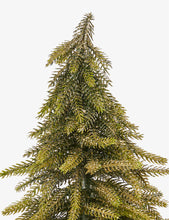 Fir tree wood Christmas ornament 35cm