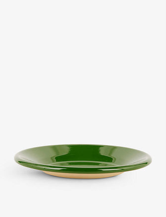 Two-tone enamelled steel snack bowl 8cm