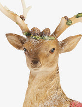 Reindeer plastic Christmas decoration 21cm