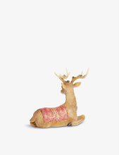 Reindeer plastic Christmas decoration 21cm