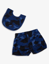 Camouflage cotton-jersey gift set 7-8 years