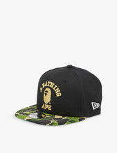 A Bathing Ape x New Era 15th Anniversary camo-print cotton baseball cap