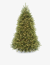 Dunhill Fir 8ft artificial Christmas tree with LED lights