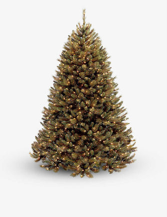 Rocky Ridge artificial Christmas tree with LED lights 7.5ft