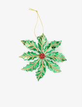 Heir glitter-embellished acrylic Christmas decoration 19cm