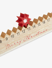 Wooded advent calendar 40cm