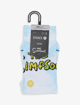 Stance x The Simpsons stretch-knit socks