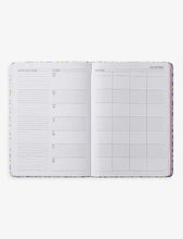 Daisy-print mid-year 2022-2023 family diary 21.5cm x 15cm