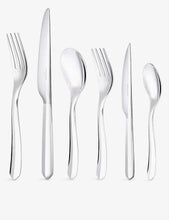 Infini silver-plated steel cutlery 36-piece set