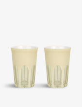 Rialto hand-finished tumbler glasses set of two