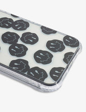 Happy Face graphic-print silicone iPhone 13 Pro case