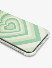 Heart-print silicone iPhone 12 Pro Max case