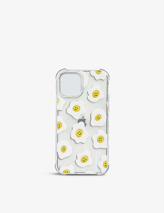 Happy Egg Face graphic-print iPhone 12 Pro Max case