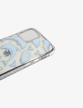 Holo Dolphin Shock graphic-print silicone iPhone XR phone case