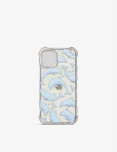 Holo Dolphin Shock graphic-print silicone iPhone XR phone case